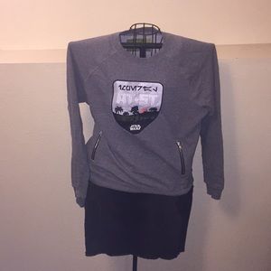 Awesome Star Wars Sweater with Pockets!